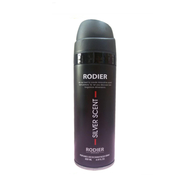 اسپری بدن مردانه رودیر (Rodier) مدل Silver Scent حجم 200 میلی لیتر