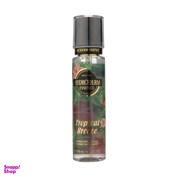 بادی میست زنانه هیدرودرم (Hydroderm) مدل tropical breeze حجم 200 میلی‌‌لیتر