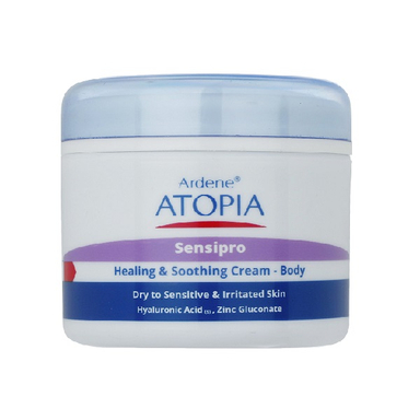 کرم مرطوب کننده و التیام بخش آردن (Ardene) سری Atopia مدل Sensipro حجم 150 گرم