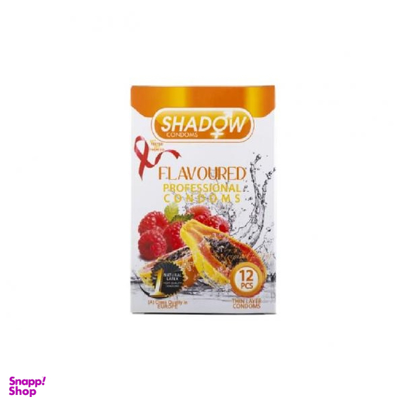 کاندوم شادو (Shadow) مدل FLAVOR WAVE بسته 12 عددی