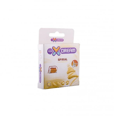 کاندوم فضایی ایکس دریم (Xdream) مدل چرخشی بسته 1 عددی