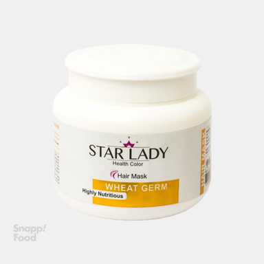 ماسک مو حاوی عصاره جوانه گندم استار لیدی (Star Lady) وزن 500 گرم