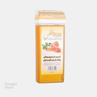 موم دایم خشابی رولی عسل اطلس (Atlas) وزن 100 گرم