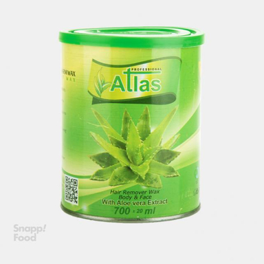 موم دایم کنسروی آلویه ورا اطلس (Atlas) وزن 700 گرم