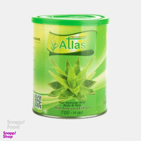 موم دایم کنسروی آلویه ورا اطلس (Atlas) وزن 700 گرم