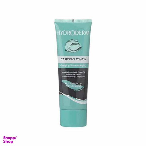 ماسک لایه بردار خاک رس هیدرودرم (Hydroderm) مناسب پوست چرب حجم 100 میلی لیتر