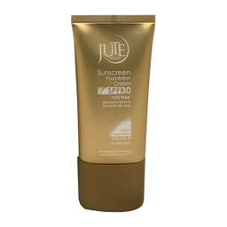 کرم ضد آفتاب ژوت (Jute) با SPF30 مناسب پوست چرب حجم 40 میلی لیتر رنگ بژ طبیعی