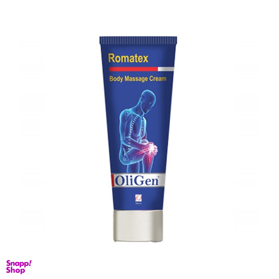 کرم ماساژ الی ژن (OliGen) مدل Romatex حجم 100 میلی لیتر