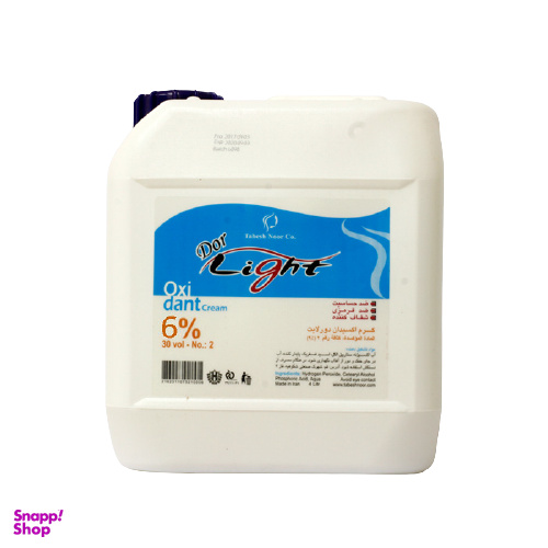 اکسیدان 6 درصد دورلایت (Dorlight) وزن 4 لیتر