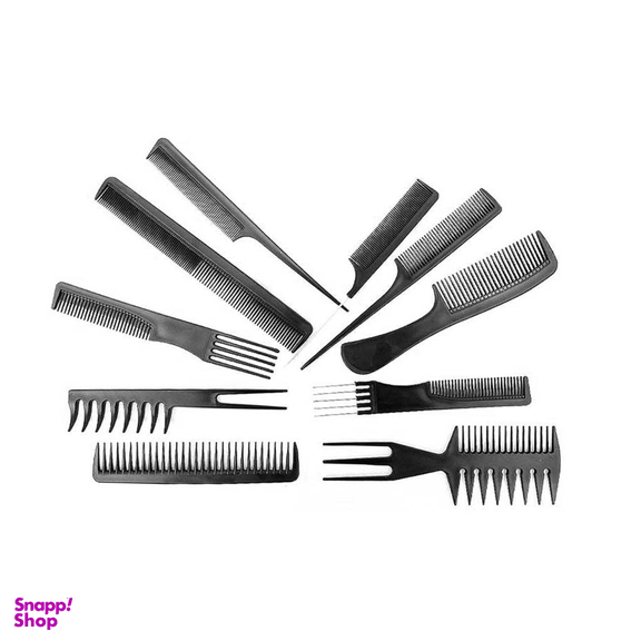 پک شانه ده عددی آرایشگری
