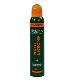 اسپری خوشبو کننده بدن مردانه بوتانیس (Botanis) مدل Strong حجم 175 میلی لیتر