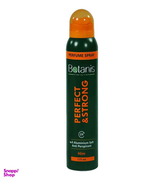 اسپری خوشبو کننده بدن مردانه بوتانیس (Botanis) مدل Strong حجم 175 میلی لیتر