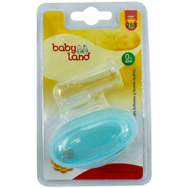 مسواک انگشتی نوزادی بیبی لند (Baby Land) مدل 288 با برس خیلی نرم