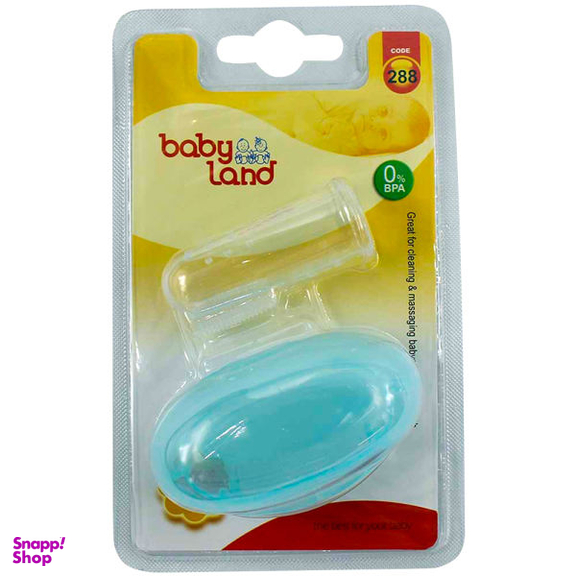 مسواک انگشتی نوزادی بیبی لند (Baby Land) مدل 288 با برس خیلی نرم