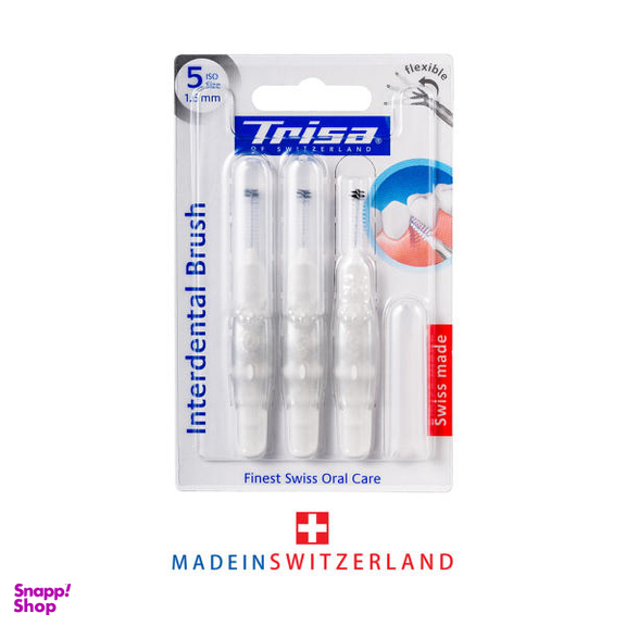 مسواک بین دندانی تریزا (Trisa) مدل 1.6 با برس متوسط