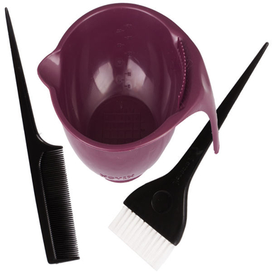 لوازم رنگ مو نوین (Novin) مدل sa-3 مجموعه 3 عددی