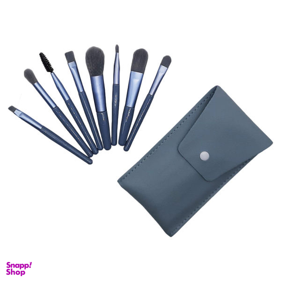 ست برس آرایشی مدل یاسمین مجموعه 8 عددی