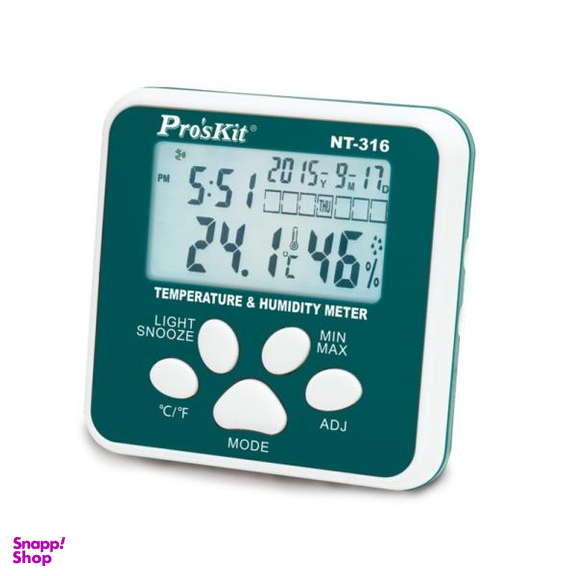 دما سنج و رطوبت سنج پروسکیت (Proskit) مدل Nt-316