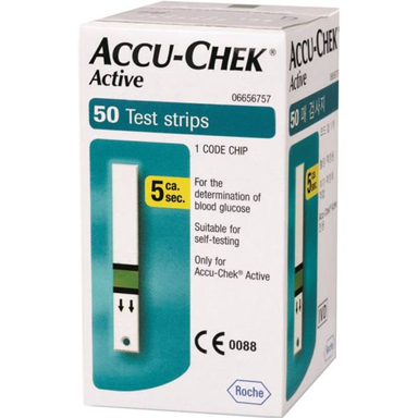 نوار تست قند خون آکیوچک (Accu-Chek) مدل Active