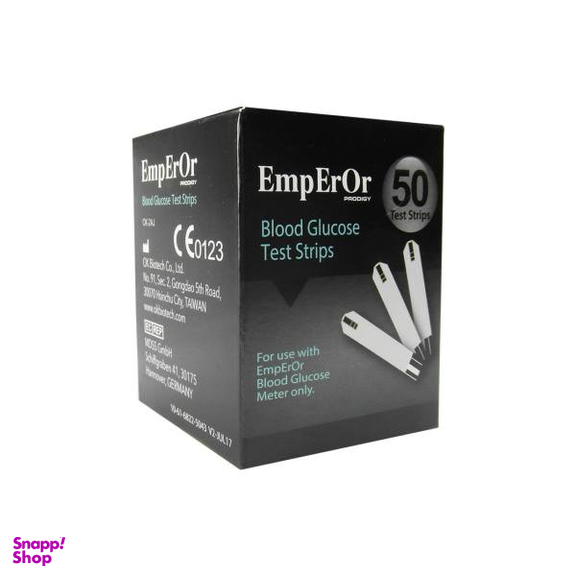 نوار تست قند خون امپرور (Emperor) بسته 50 عددی