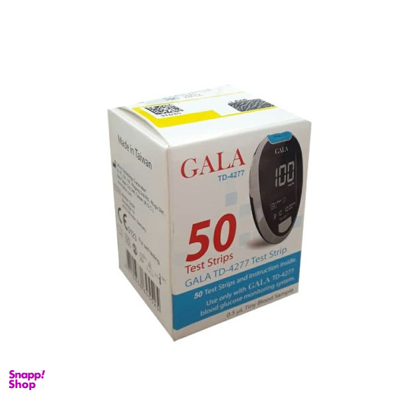 نوار تست قند خون گالا مدل TD-4277 بسته 50 عددی