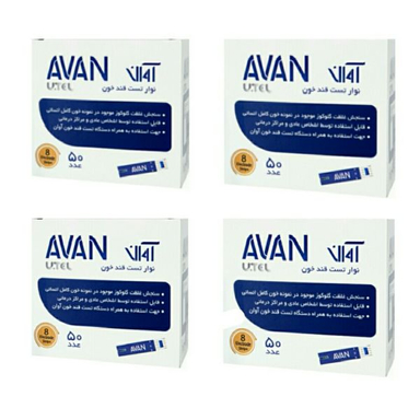 نوار دستگاه تست قند خون آوان (Avan) مدل Sensor مجموعه 4 عددی