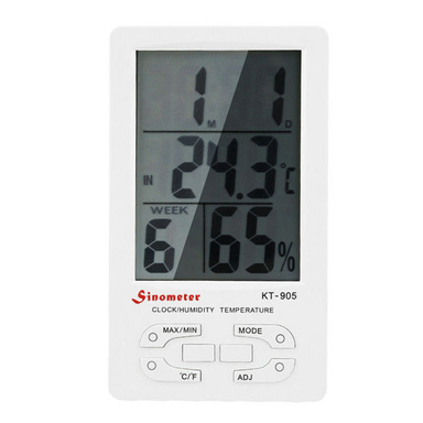 دما سنج و رطوبت سنج سینومتر (Sinometer) مدل KT-905