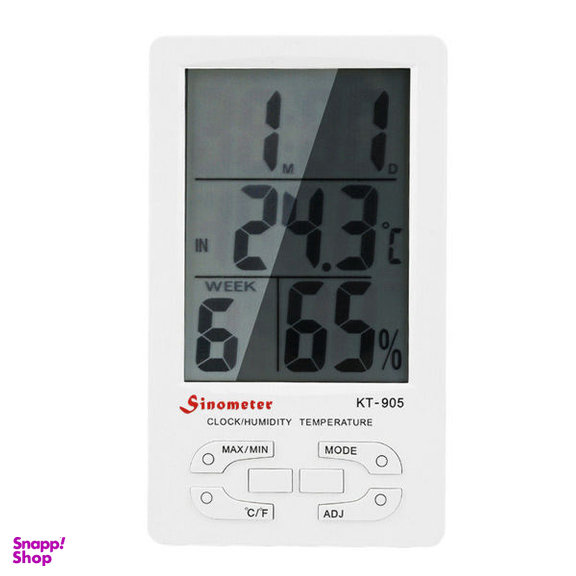 دما سنج و رطوبت سنج سینومتر (Sinometer) مدل KT-905