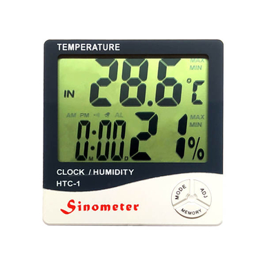 دماسنج و رطوبت سنج سینومتر (Sinometer) مدل HTC-1