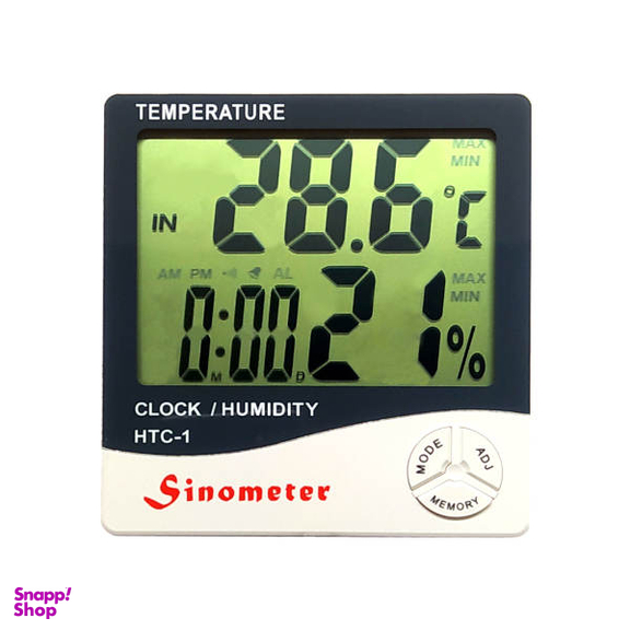 دماسنج و رطوبت سنج سینومتر (Sinometer) مدل HTC-1