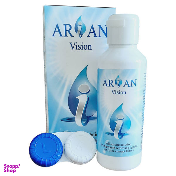 محلول شستشوی لنز آرین ویژن کد c200 حجم 100 میلی لیتر