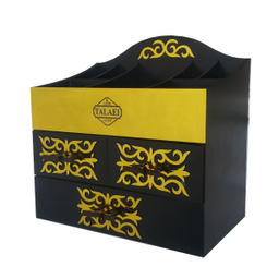 استند لوازم آرایشی لوکس طلایی (Luxe Talaei) مدل MB010