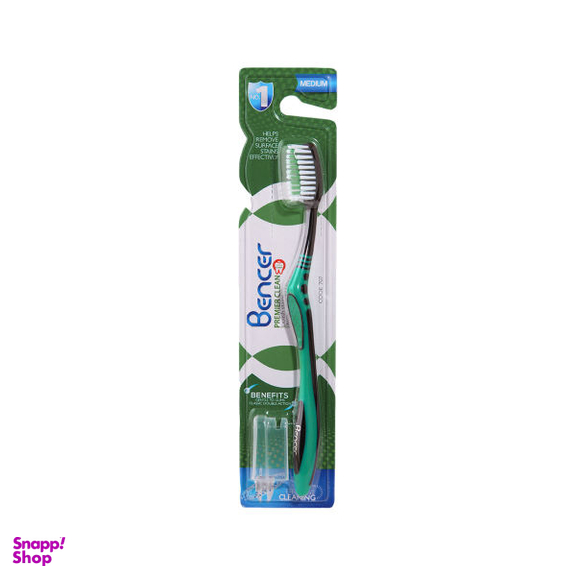 مسواک بنسر (Bencer) مدل Premier Clean با برس متوسط