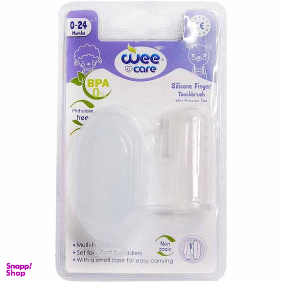 مسواک انگشتی نوزاد وی کر (Wee Care) مدل 601 با برس خیلی نرم