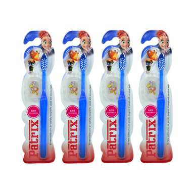مسواک پاتریکس (Patrix) مدل P4 با برس متوسط مجموعه 4 عددی