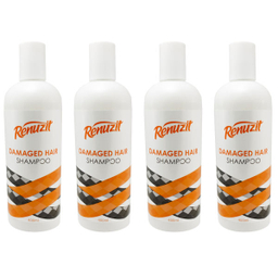 شامپو مو رینوزیت (Renuzit) مدل Damaged Hair حجم 400 میلی لیتر مجحوعه 4 عددی