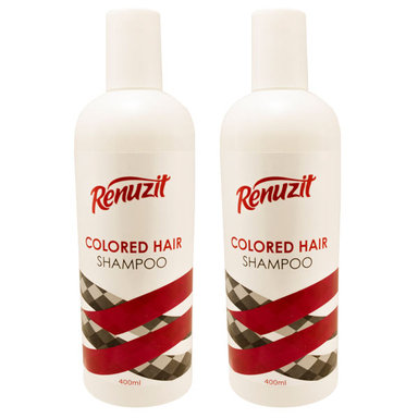 شامپو مو رینوزیت (Renuzit) مدل Colored Hair حجم 400 میلی لیتر بسته 2 عددی