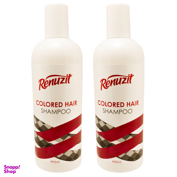 شامپو مو رینوزیت (Renuzit) مدل Colored Hair حجم 400 میلی لیتر بسته 2 عددی