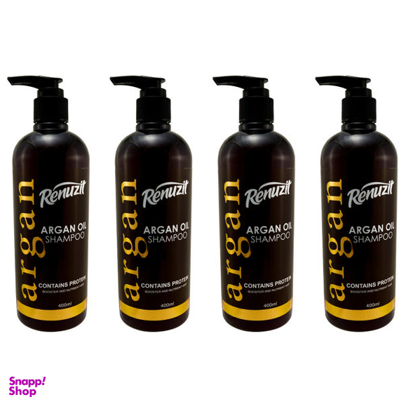 شامپو مو رینوزیت (Renuzit) مدل Argan Oil حجم 400 میلی لیتر بسته 4 عددی
