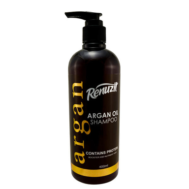 شامپو مو رینوزیت (Renuzit) مدل Argan Oil حجم 400 میلی لیتر