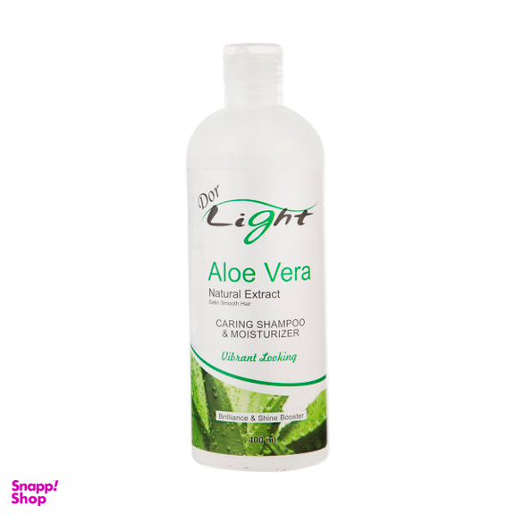 شامپو آبرسان دور لایت (Dorlight) مدل Aloe Vera حجم 400 میلی لیتر
