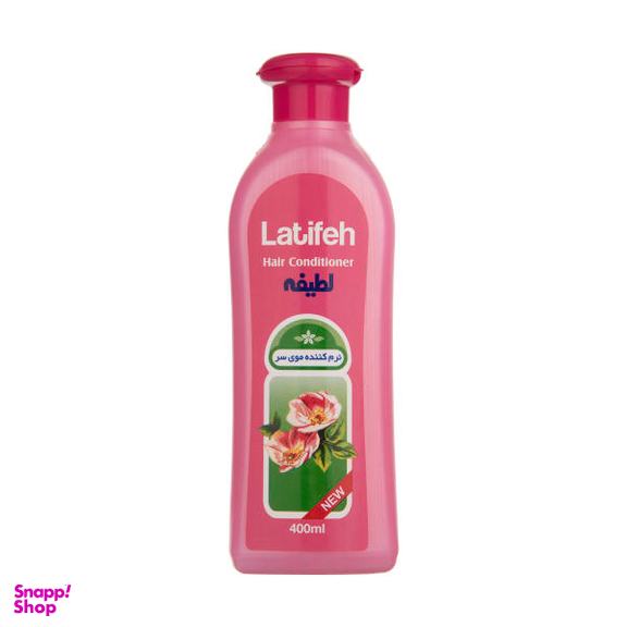 نرم کننده مو لطیفه (Latifeh) مدل Flower حجم 400 میلی لیتر