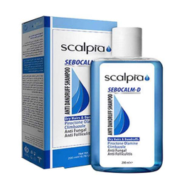 شامپو مو اسکالپیا مدل Sebocalm D حجم 200 میلی لیتر