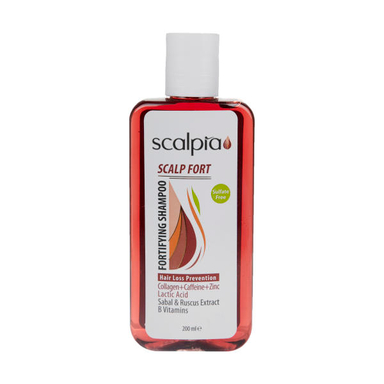 شامپو تقویت کننده مو اسکالپیا مدل Zinc حجم 200 میلی لیتر