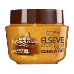 ماسک مو لورآل (L'Oreal) سری Elseve مدل Mucizevi Yag حجم 300 میلی لیتر