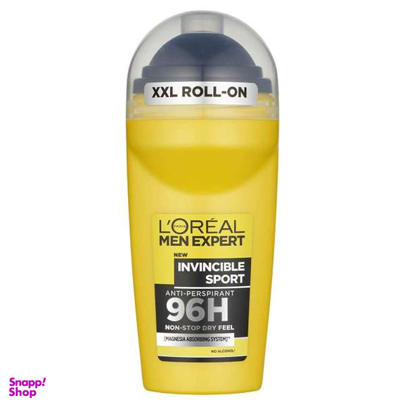 رول ضد تعریق مردانه لورآل (Loreal) سری Men Expert مدل Invincible Sport حجم 50 میلی لیتر