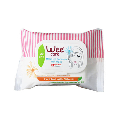 دستمال مرطوب وی کر ( Wee Care) کد 817 بسته 20 عددی