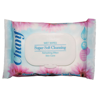 دستمال مرطوب چانف (Chanf) مدل Super Soft بسته 42 عددی