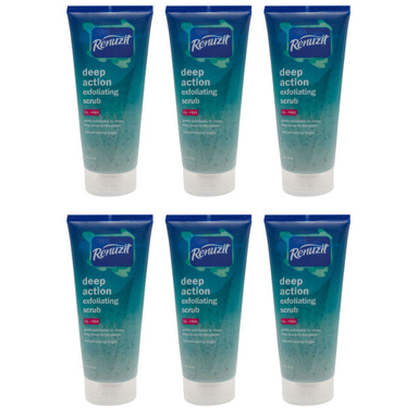 اسکراب لایه بردار رینو زیت مدل Deep action exfolianting حجم 200 میلی لیتر بسته 6 عددی