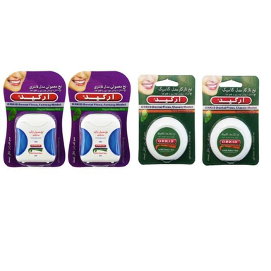 نخ دندان ارکید (Orchid) مدل 001 بسته 4 عددی